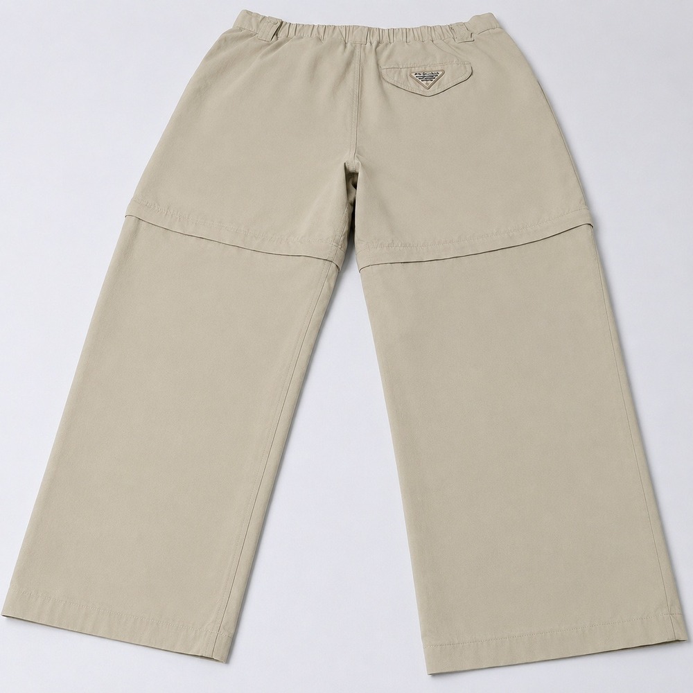 Columbia PFG Convertible Pants Mens XL Tan Fishing Cargo Zip Off Leg - Picture 2 of 10
